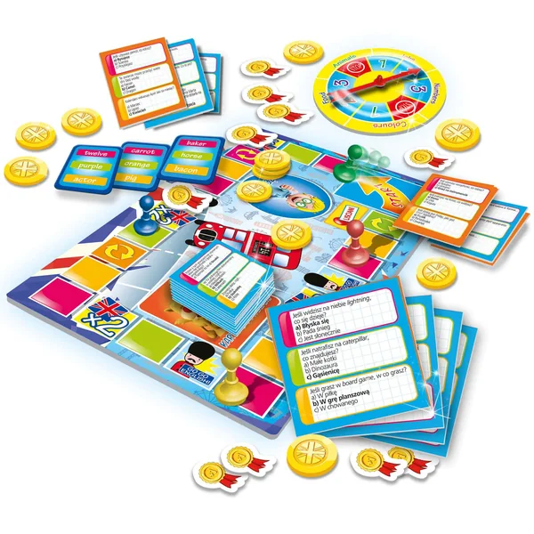 Lisciani - Mały Geniusz Język Angielski Quiz (544205) - zdjęcie 2