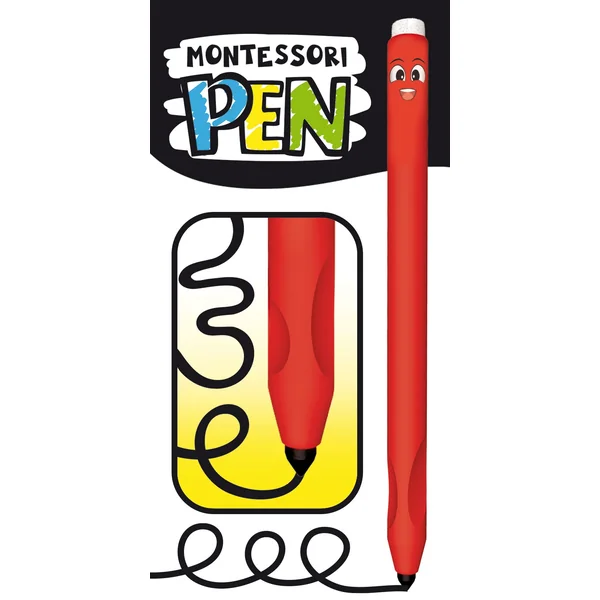 Lisciani - Montessori Pen - długopis z 32 tabliczkami (544201) - zdjęcie 2