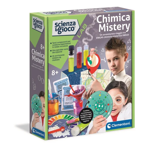 Clementoni - Zestaw edukacyjny Fascynująca chemia (50699)