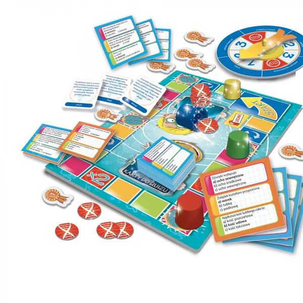 Lisciani - Mały Geniusz - Quiz Ciało człowieka - zdjęcie 2