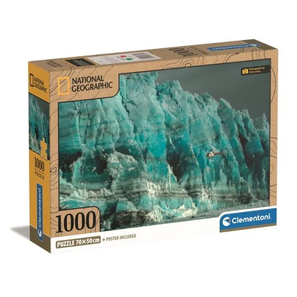Clementoni - Puzzle 1000 compact National Geographic (39731)