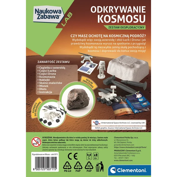 Clementoni - Odkrywanie kosmosu (50711) - zdjęcie 2