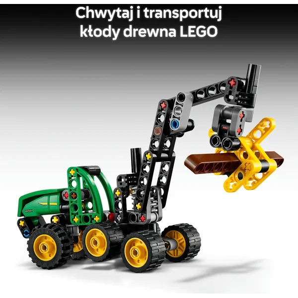 LEGO - Technic Harwester kołowy John Deere 1470H (42218) - zdjęcie 5