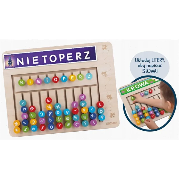 Lisciani - Słowne układanki Montessori (720162) - zdjęcie 4