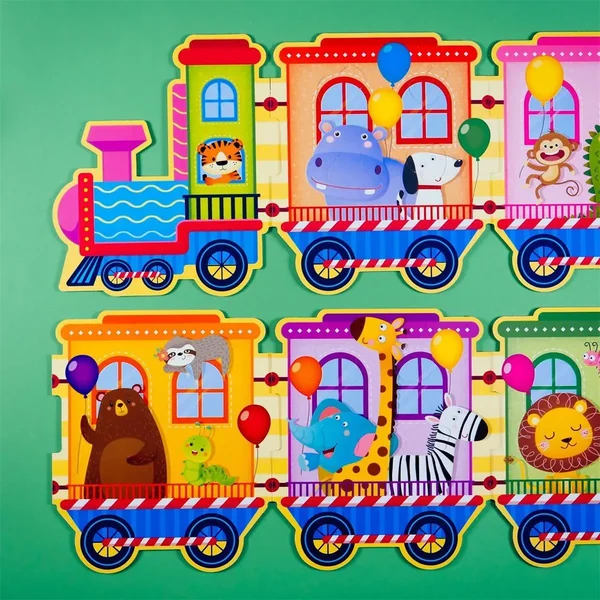 Lisciani - Carotina cię nauczy! Pociąg z grami (610933) - zdjęcie 2