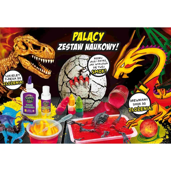 Lisciani - Crazy Science - Smoki i dinozaury (89390) - zdjęcie 4
