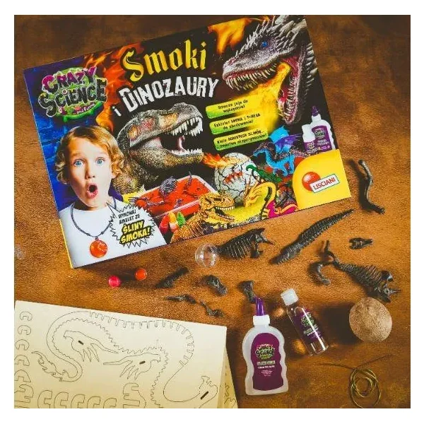Lisciani - Crazy Science - Smoki i dinozaury (89390) - zdjęcie 6