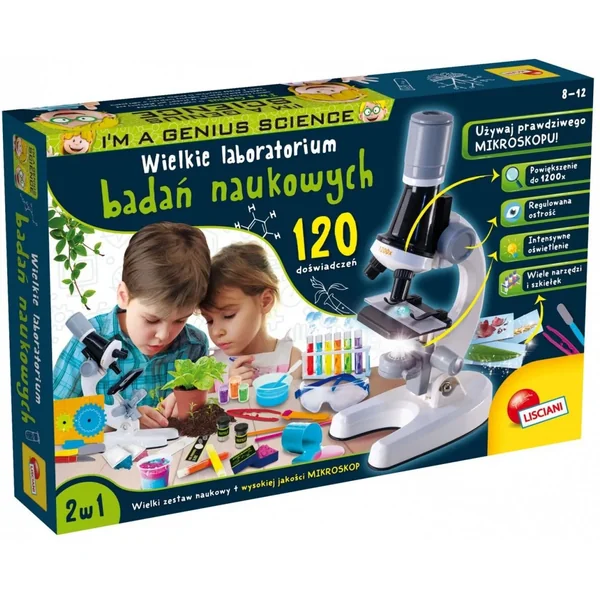 Lisciani - Mały Geniusz - Wielkie laboratorium badań (45705)