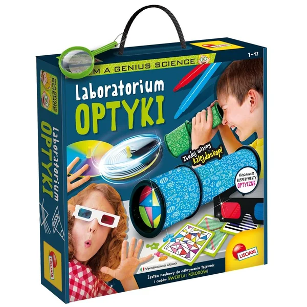 Lisciani - Mały Geniusz Laboratorium Optyki (544479)