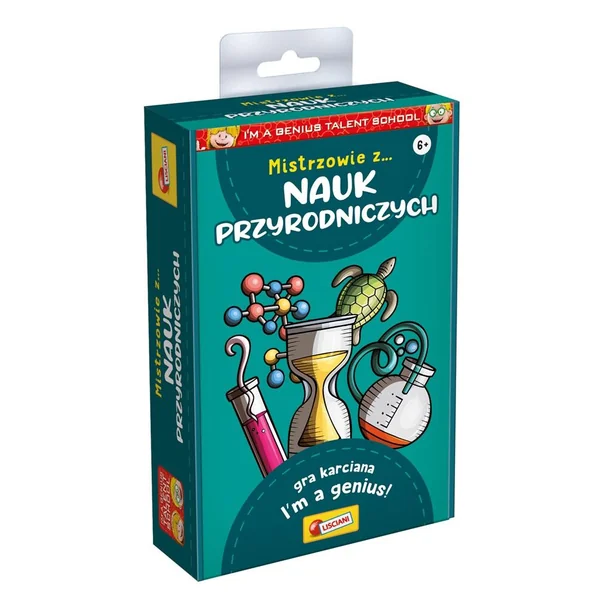 Lisciani - Mały Geniusz Mistrzowie z nauk przyrodniczych