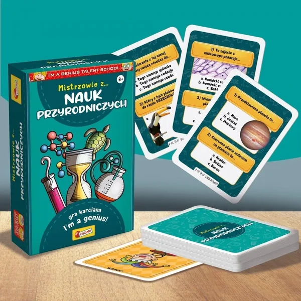 Lisciani - Mały Geniusz Mistrzowie z nauk przyrodniczych - zdjęcie 2