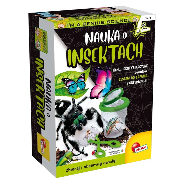 Lisciani - Mały Geniusz - Nauka o insektach (PL101245)
