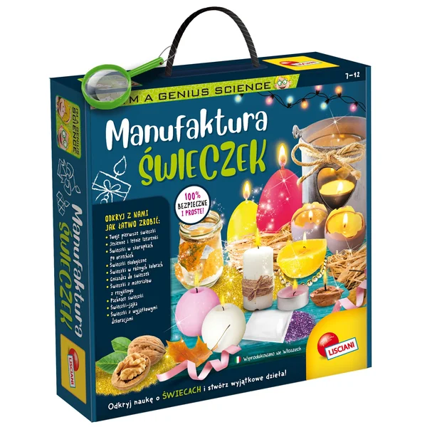 Lisciani - Mały Geniusz Manufaktura świeczek (PL102082)