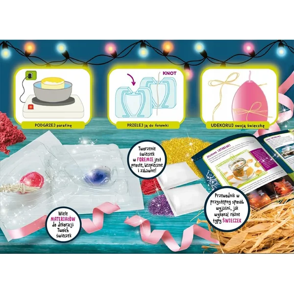 Lisciani - Mały Geniusz Manufaktura świeczek (PL102082) - zdjęcie 3