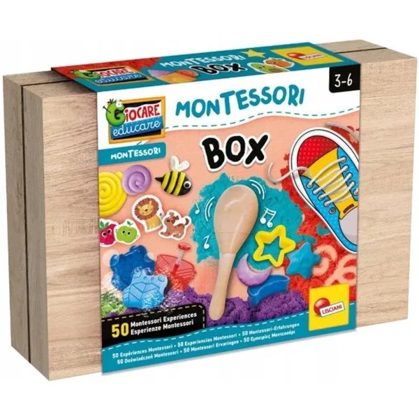 Lisciani - Montessori Box 50 aktywności (102594)