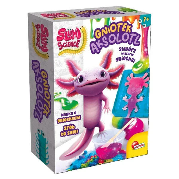 Lisciani - Gniotek Aksolotl Slumi Science (691248)