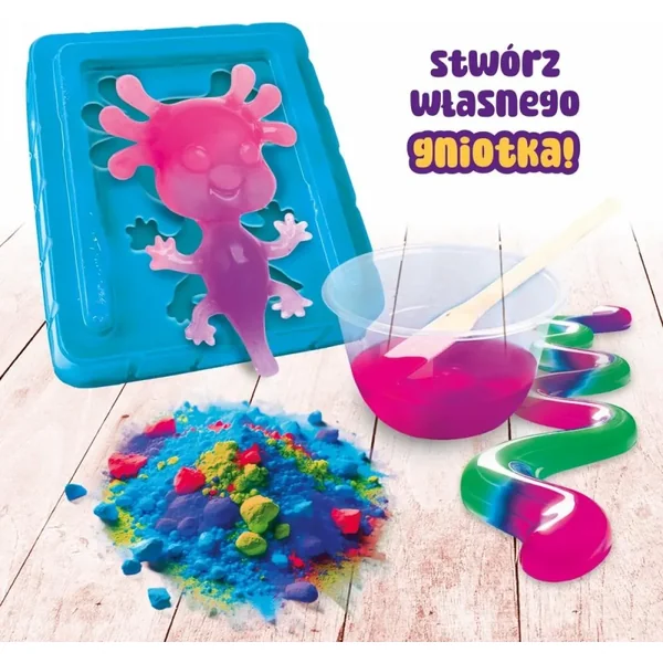 Lisciani - Gniotek Aksolotl Slumi Science (691248) - zdjęcie 2