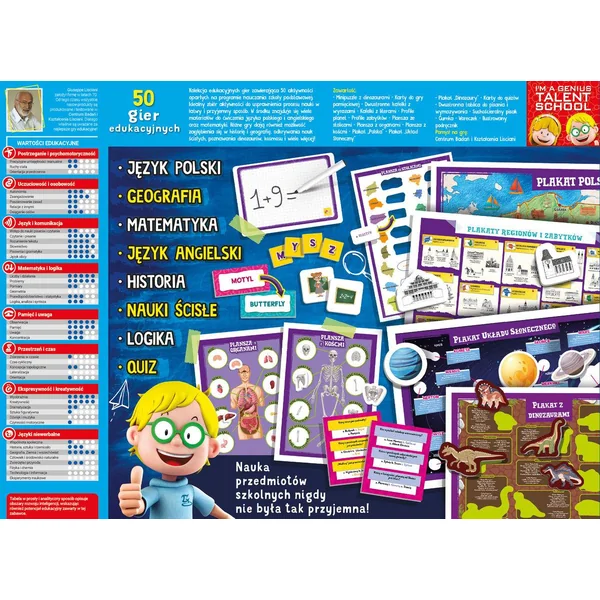 Lisciani - 50 gier edukacyjnych (733056) - zdjęcie 2