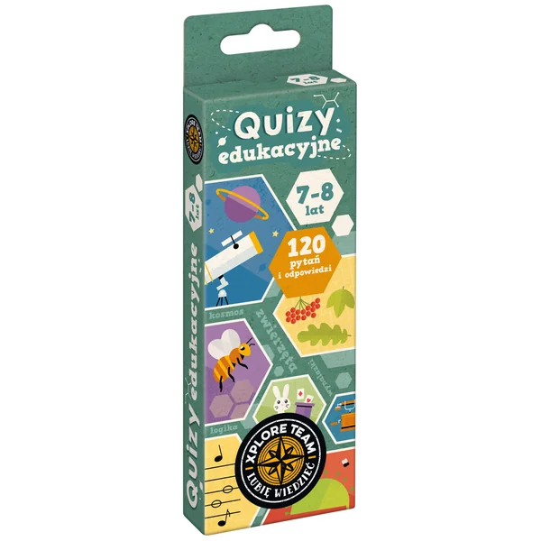 Bright Junior Media - Quizy dla dzieci 7-8 lat (297398)