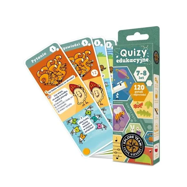 Bright Junior Media - Quizy dla dzieci 7-8 lat (297398) - zdjęcie 2