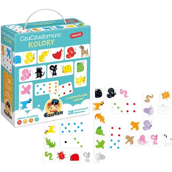 Bright Junior Media - CzuCzu Domino Kolory (450197) - zdjęcie 2