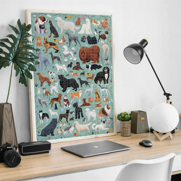 Bright Junior Media - Puzzlove CzuCzu Psy 40el. (476426) - zdjęcie 6