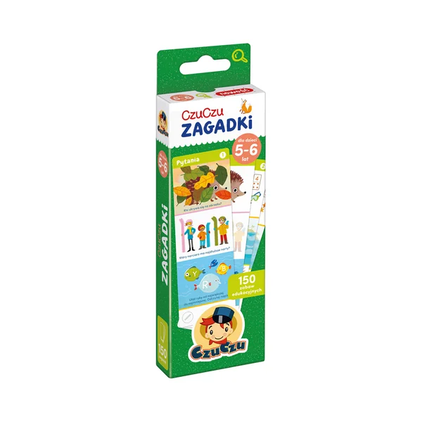 Bright Junior Media - CzuCzu Zagadki dla dzieci 5-6 lat (533893)
