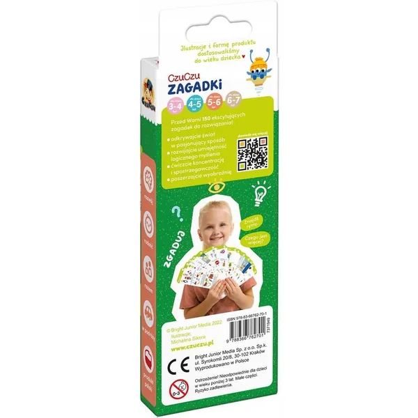 Bright Junior Media - CzuCzu Zagadki dla dzieci 5-6 lat (533893) - zdjęcie 2
