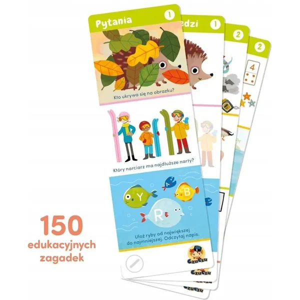 Bright Junior Media - CzuCzu Zagadki dla dzieci 5-6 lat (533893) - zdjęcie 6