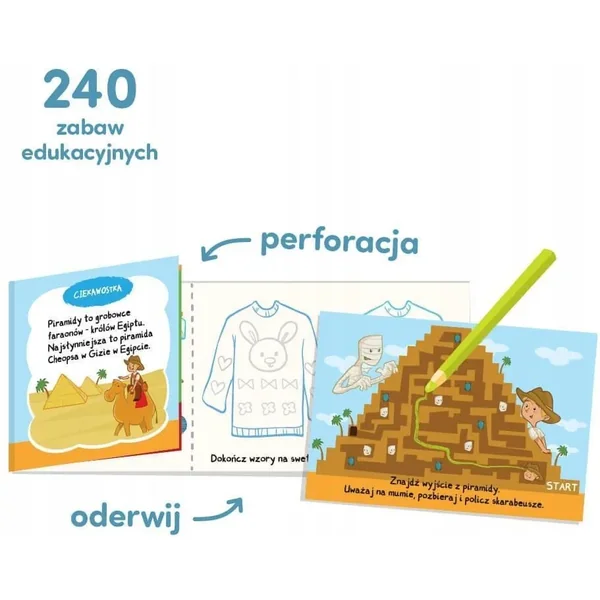 Bright Junior Media - CzuCzu Uczy Zabawy logiczne dla dzieci od 5-6 lat (499674) - zdjęcie 4