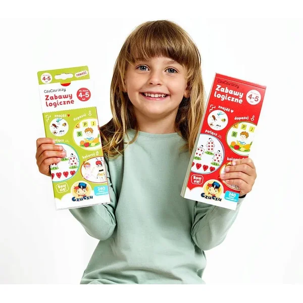 CzuCzu - Uczy Zabawy logiczne dla dzieci od 4-5 lat (499672) - zdjęcie 3