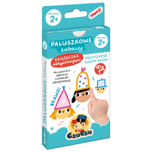 Bright Junior Media - Paluszkowe zabawy CzuCzu dla dzieci 2+ (536465)