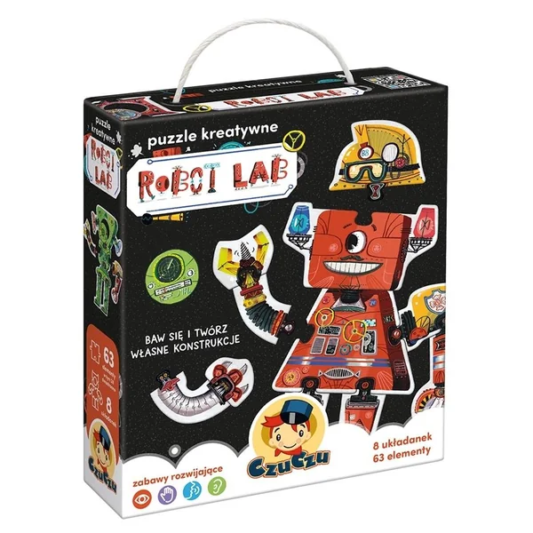 Bright Junior Media - CzuCzu Puzzle Robot Lab 3+ (542273)