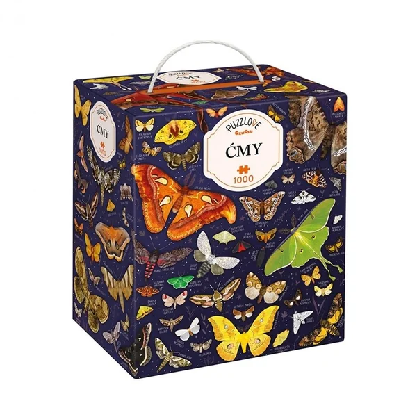 Bright Junior Media - Puzzlove CzuCzu Ćmy 1000el puzzle rodzinne (605133)
