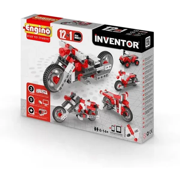 Engino - Inventor 12 modeli motocykli (1232)