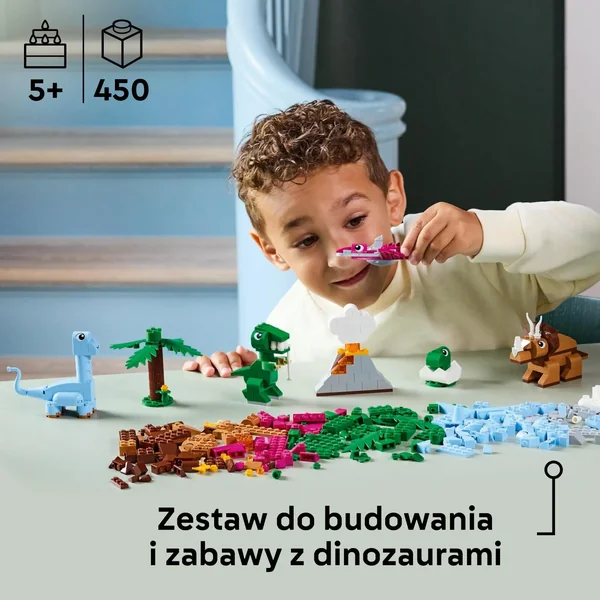 LEGO - Classic Kreatywne Dinozaury (11041) - zdjęcie 7