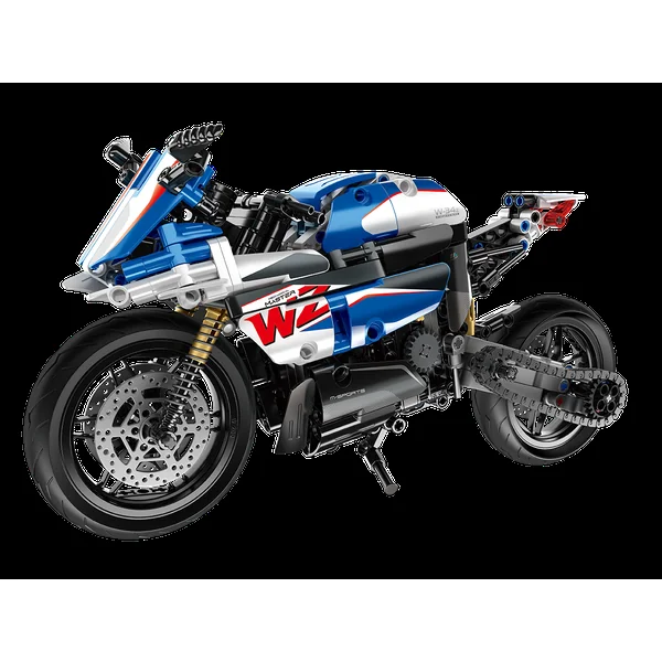 iM.Master - Klocki Ścigacz niebieski 542 elementy - zdjęcie 2