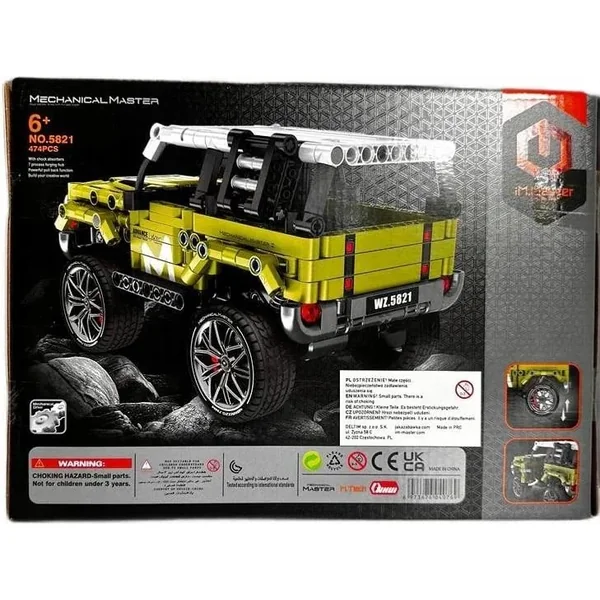 iM.Master - Klocki iM.Master Jeep zielony 474 elementy - zdjęcie 6