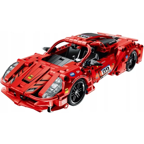 iM.Master - Klocki Super Auto czerwone 437 elementów (5812) - zdjęcie 3