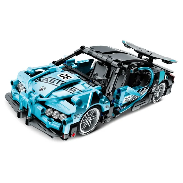 iM.Master - Klocki Super Auto niebieskie 422 elementy (30865146) - zdjęcie 2