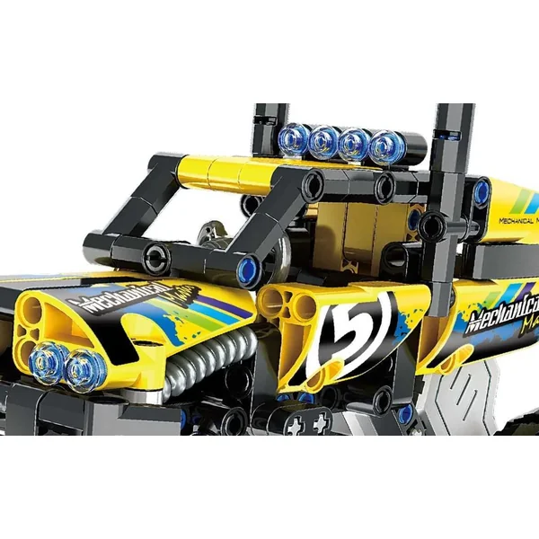 iM.Master - Klocki Terenówka żółta 199 elementów (5804) - zdjęcie 3