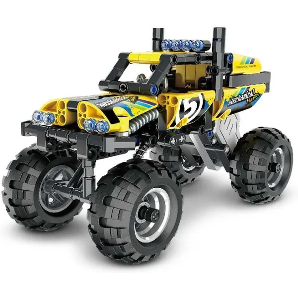 iM.Master - Klocki Terenówka żółta 199 elementów (5804) - zdjęcie 4