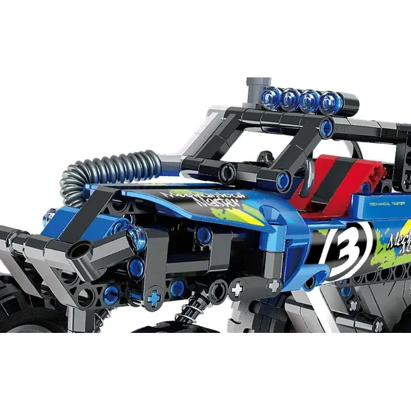 iM.Master - Klocki Terenówka niebieska 193 elementy (5803) - zdjęcie 4