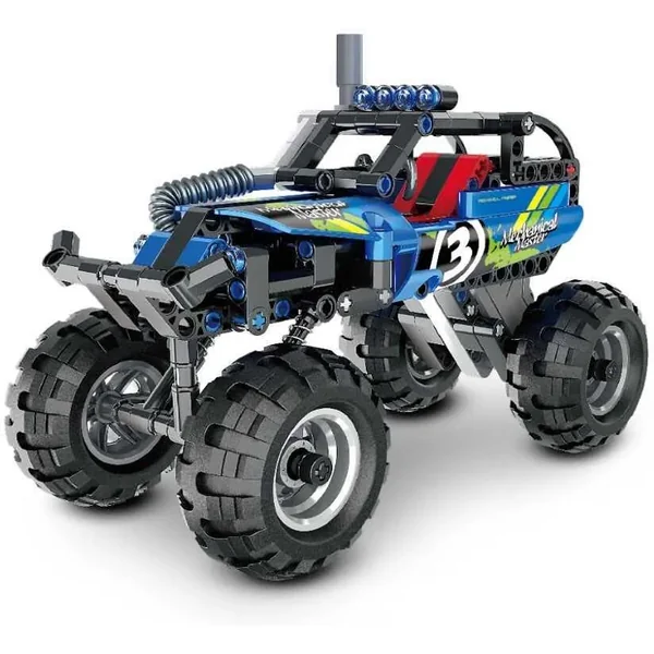 iM.Master - Klocki Terenówka niebieska 193 elementy (5803) - zdjęcie 5