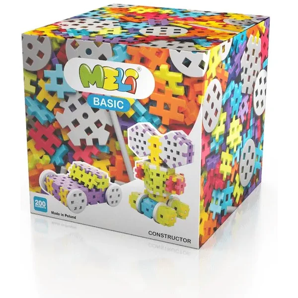 Meli - Klocki Basic Constructor 200szt (50035)