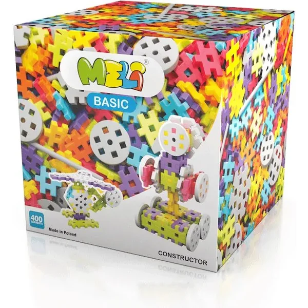 Meli - Klocki Basic Constructor 400szt (50040)
