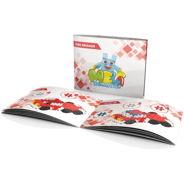 Meli - Klocki Thematic Wozy Strażackie 4W1 (50110) - zdjęcie 3