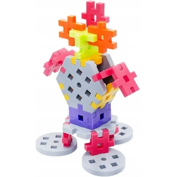 Meli - Klocki Konstrukcyjne Basic Constructor 600szt (50045) - zdjęcie 2