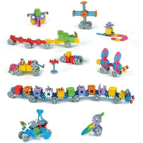 Marioinex - Mini Waffle Konstruktor 300 elementów (902271) - zdjęcie 4