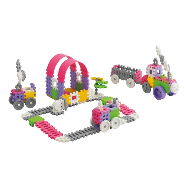 Marioinex - Mini Waffle Konstruktor Dziewczynka (902837) - zdjęcie 2